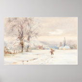Winter - Joseph Rubens Powell Fine Art Poster (Voorkant)