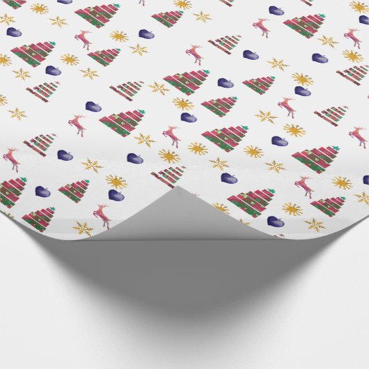 Winter Joy Cadeaupapier (Hoek)