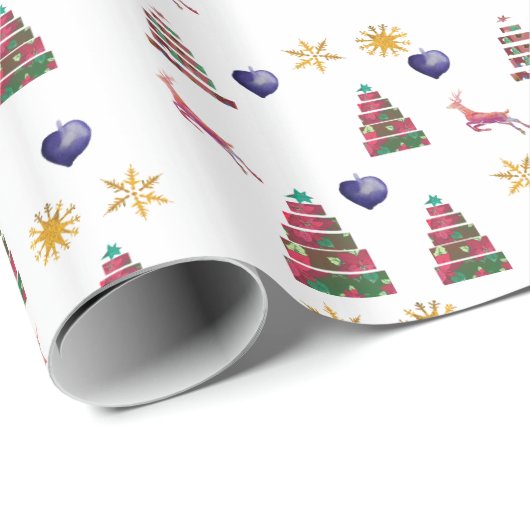 Winter Joy Cadeaupapier (Rol Hoek)