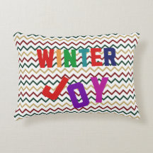 Winter Joy - Gezellige kleurrijke letters