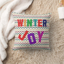 Winter Joy - Gezellige kleurrijke letters