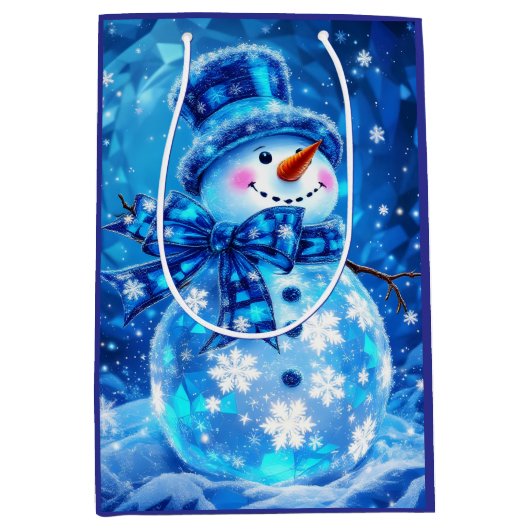 Winter Joy Gift Bag Medium Cadeauzakje (Voorkant)