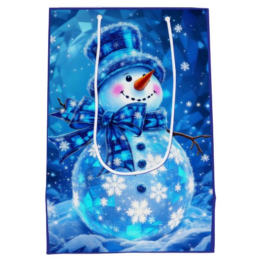 Winter Joy Gift Bag Medium Cadeauzakje (Achterkant)