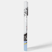 Winter Joy - Kat met sjaal Berkenbomen Kardinalen Case-Mate iPhone Case (Achterkant / Rechts)