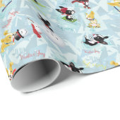 WINTER JOY Mirabelle de boston-doodsbang. Cadeaupapier (Rol Hoek)