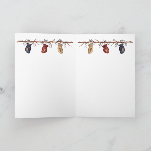 Winter Kaart (Binnen)