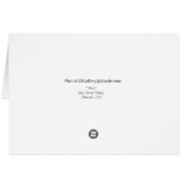 WINTER KAART: Lake Harriet "Benches", Mpls., MN; (Achterkant Horizontaal)