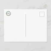 Winter Kardinaal Briefkaart (Achterkant)