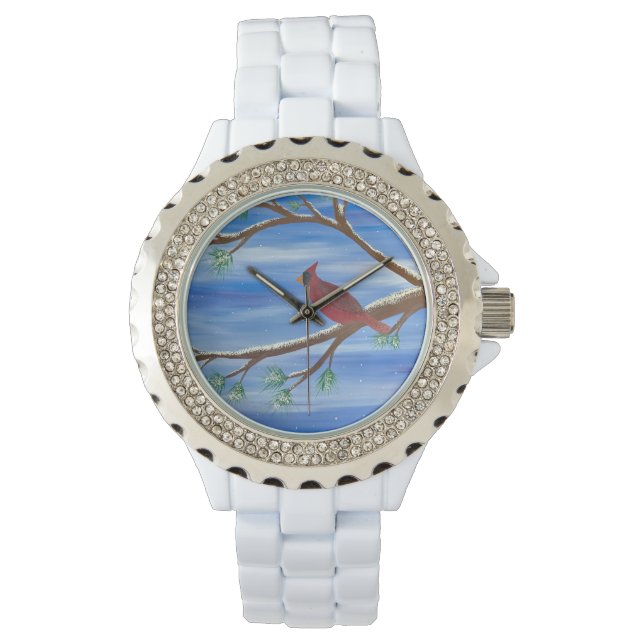 Winter Kardinaal Horloge (Voorkant)