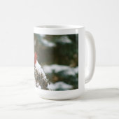 Winter Kardinaal Koffie Mok (Voorkant rechts)