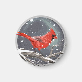 Winter Kardinaal Magneet