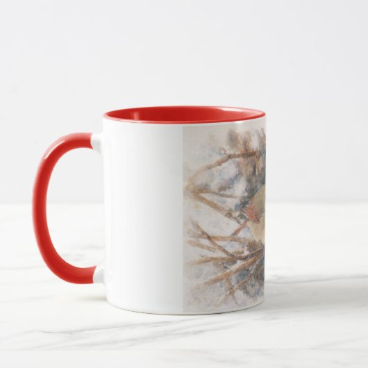 Winter Kardinaal Mok (Links)