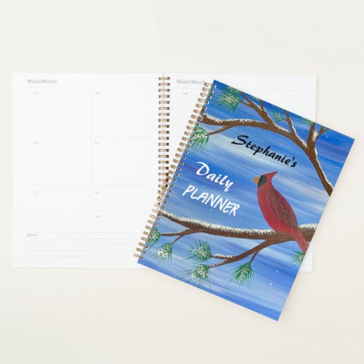 Winter Kardinaal Planner (Display)