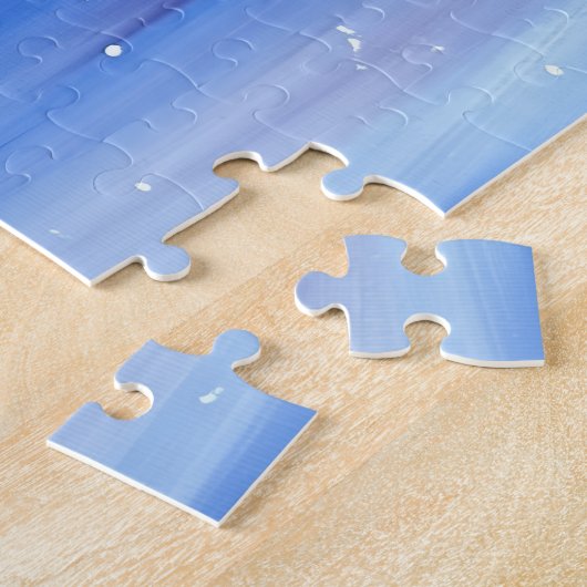 Winter Kardinaal Puzzle Legpuzzel (Zijkant)