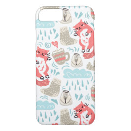 Winter Katten iPhone Case