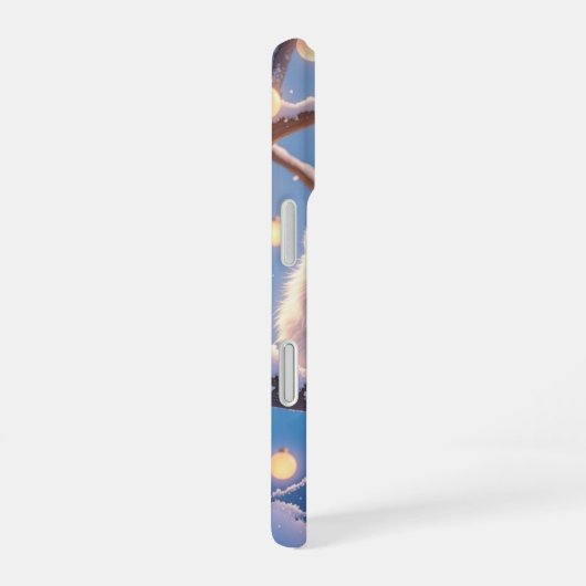 Winter Kawaii Cats Telefoonhoesje iPhone 16 Hoesje (Rechterkant)