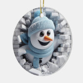 Winter Keramisch Ornament (Links)