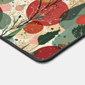 Winter / Kerst Abstracte Tegelkunst Bureaumat (Hoek)