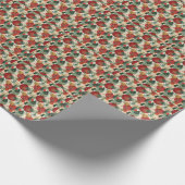 Winter / Kerst Abstracte Tegelkunst Cadeaupapier (Hoek)