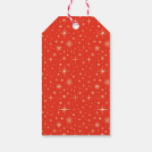 Winter Kerst Baby Shower Bedank Favoriet Cadeaulabel (Achterkant)