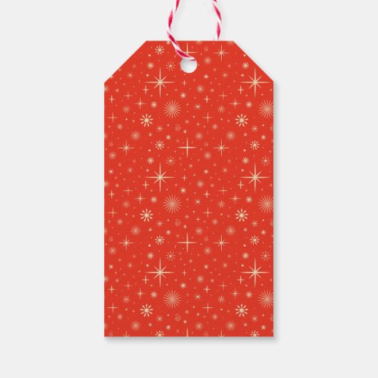 Winter Kerst Baby Shower Bedank Favoriet Cadeaulabel (Achterkant)