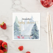 Winter kerst - Baby shower Servet (Insitu)