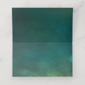 Winter Kerst Bloemen Waterverf Bruiloft Plaatskaartje (Binnenkant ongevouwen)