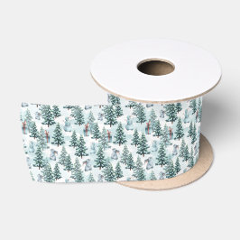 Winter Kerst Cozy Satijnen Lint