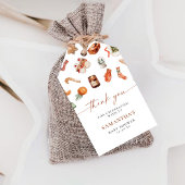 Winter Kerst Dank u Baby shower Gift Label Cadeaulabel