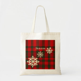 Winter Kerst Dragers Tote Bag