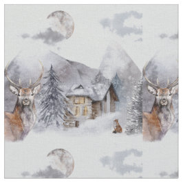 Winter Kerst Highlands stof