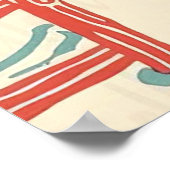  Winter Kerst Poster (Hoek)