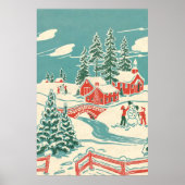  Winter Kerst Poster (Voorkant)