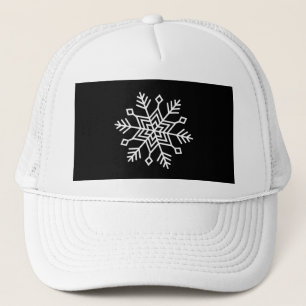 Winter Kerst Sneeuwvlok Matching Familie Festief Trucker Pet
