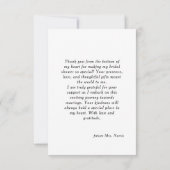 Winter Kerst Vrijgezellenfeest Dank u kaart