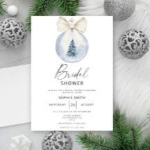 Winter Kerstbal Bruidsfeest