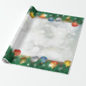 Winter Kerstcadeaus Decoratie Kerstspar Cadeaupapier (Uitgerold)