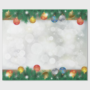 Winter Kerstcadeaus Decoratie Kerstspar Cadeaupapier