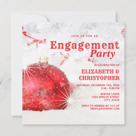 Winter-kerstfeest Kaart