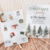 Winter Kerstfeest Kaart