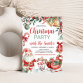 Winter Kerstfeest Uitnodiging