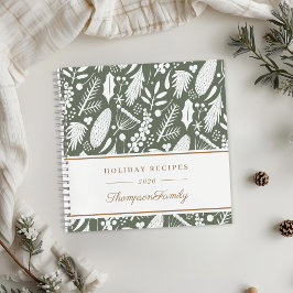 Winter Kerstgroen Kerst Recepten Notitieboek