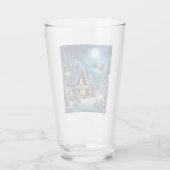 Winter/Kerstman/Kerstmis/Sneeuw Glas (Achterkant)