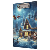 Winter/Kerstman/Kerstmis/Sneeuw Klembord (Links)