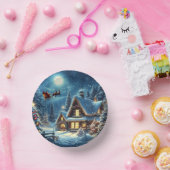 Winter/Kerstman/Kerstmis/Sneeuw Papieren Kommen (Feest)