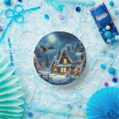 Winter/Kerstman/Kerstmis/Sneeuw Papieren Kommen (Feest)