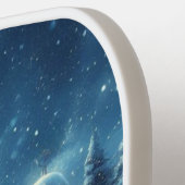 Winter/Kerstman/Kerstmis/Sneeuw Pickleball Paddle (Links Detail)