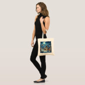 Winter/Kerstman/Kerstmis/Sneeuw Tote Bag (Voorkant (model))