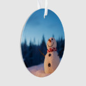 Winter Kerstman Ontwerp Ornament (voorkant)