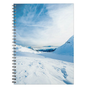 winter kerstmis 88 notitieboek